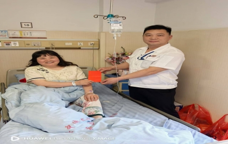 【员工关切】嘉善ewin官方网站工会探望慰问生病住院员工